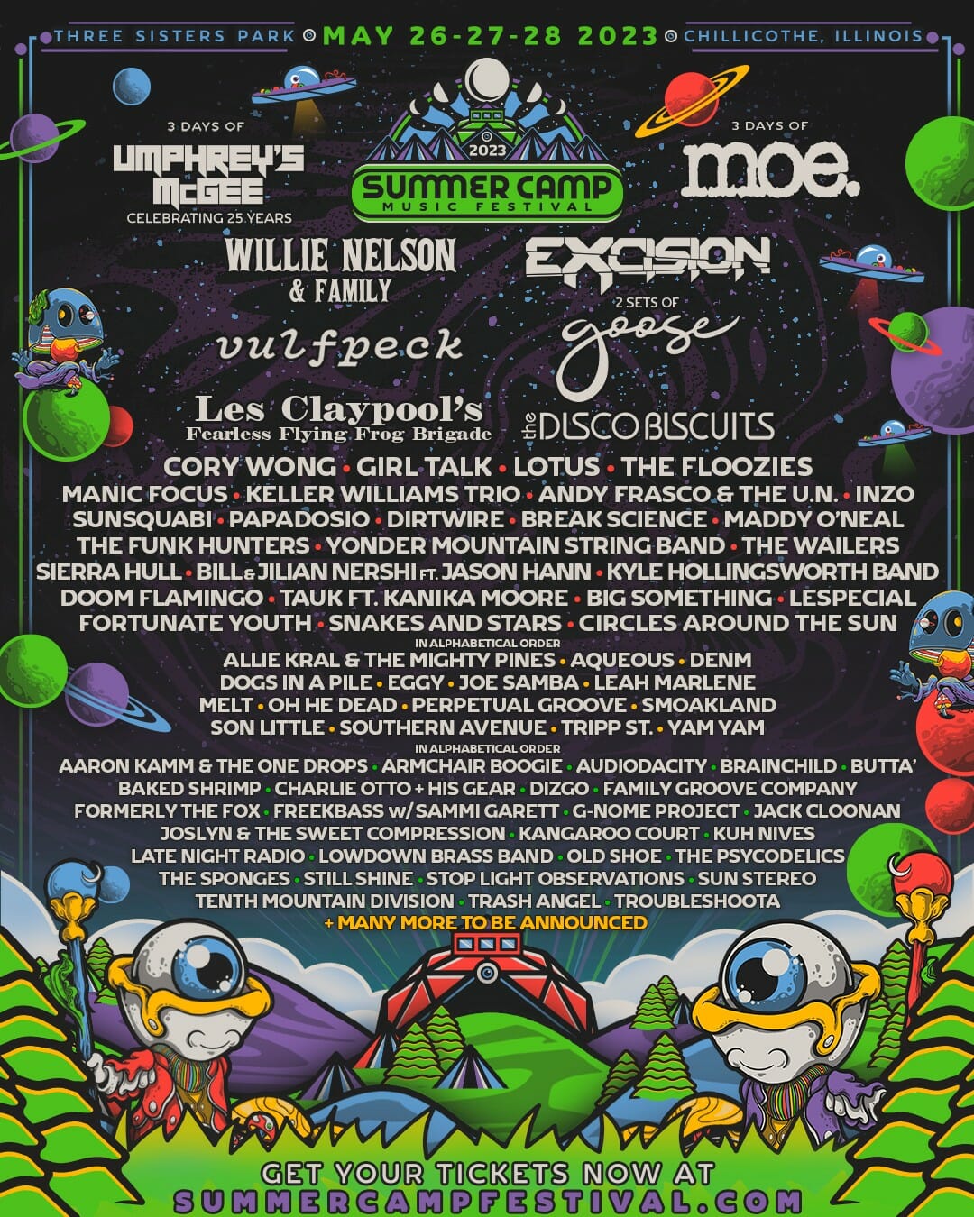 Summer Camp Music Festival Drops Initial 2023 Artist Lineup