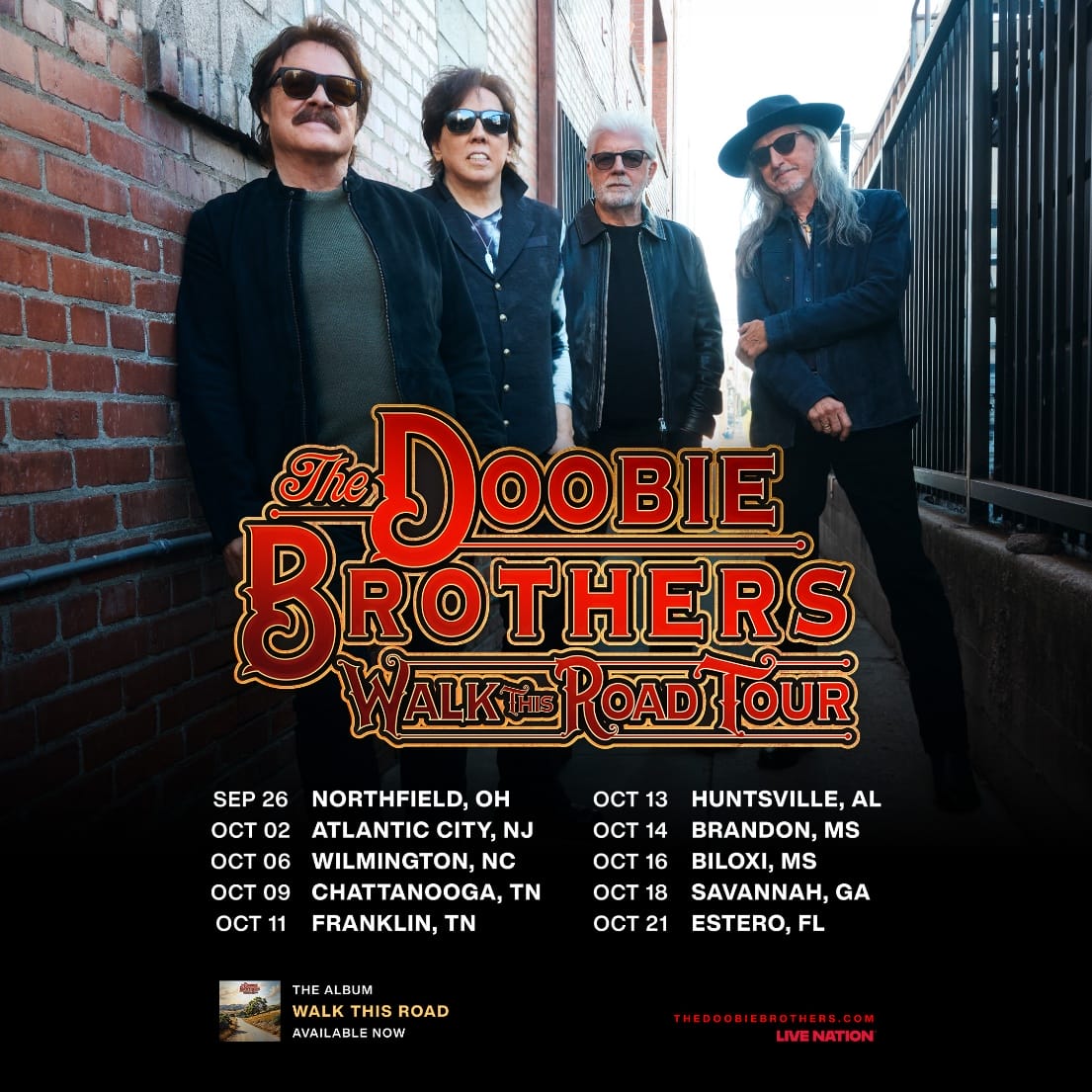 The Doobie Brothers Announce North American Walk This Road Tour
