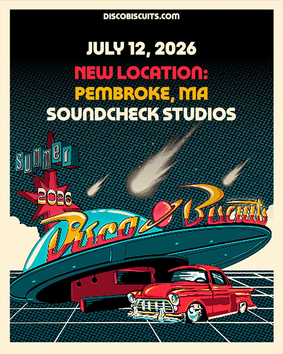 Disco Biscuits Move Massachusetts Show