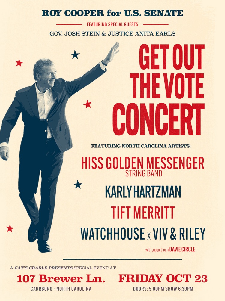 Hiss Golden Messenger, Wednesday’s Karly Hartzman, Tift Merritt and ...